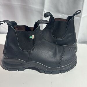 Sz 9.5 US BLUNDSTONE WORK & SAFETY 968 MENS LEATHER BOOTS